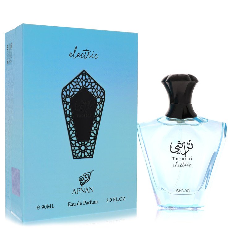 Afnan Turathi Electric by Afnan Eau De Parfum Spray (Unisex) 3.0 oz