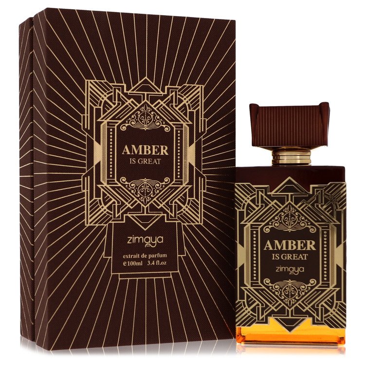 Afnan Amber is Great by Afnan Extrait De Parfum (Unisex) 3.4 oz