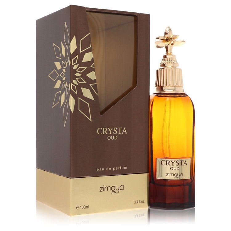 Afnan Zimaya Crysta Oud by Afnan Eau De Parfum Spray (Unisex) 3.4 oz