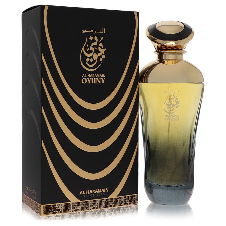 Al Haramain Oyuny by Al Haramain Eau De Parfum Spray (Unisex) 3.3 oz