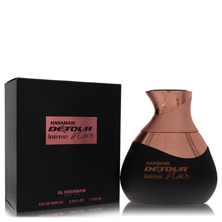 Al Haramain Detour Noir Intense by Al Haramain Eau De Parfum Spray (Unisex) 3.4 oz