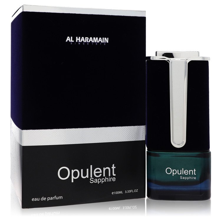 Al Haramain Opulent Sapphire by Al Haramain Eau De Parfum Spray (Unisex) 3.3 oz