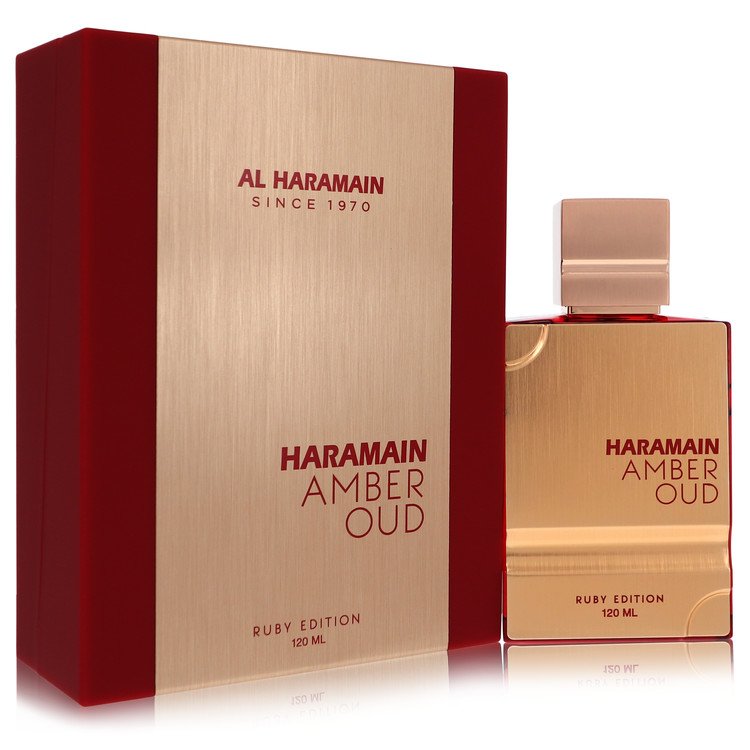 Al Haramain Amber Oud Ruby by Al Haramain Eau De Parfum Spray (Unisex) 4 oz