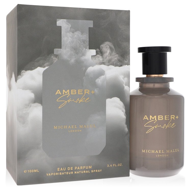 Michael Malul Amber + Smoke by Michael Malul Eau De Parfum Spray 3.4 oz