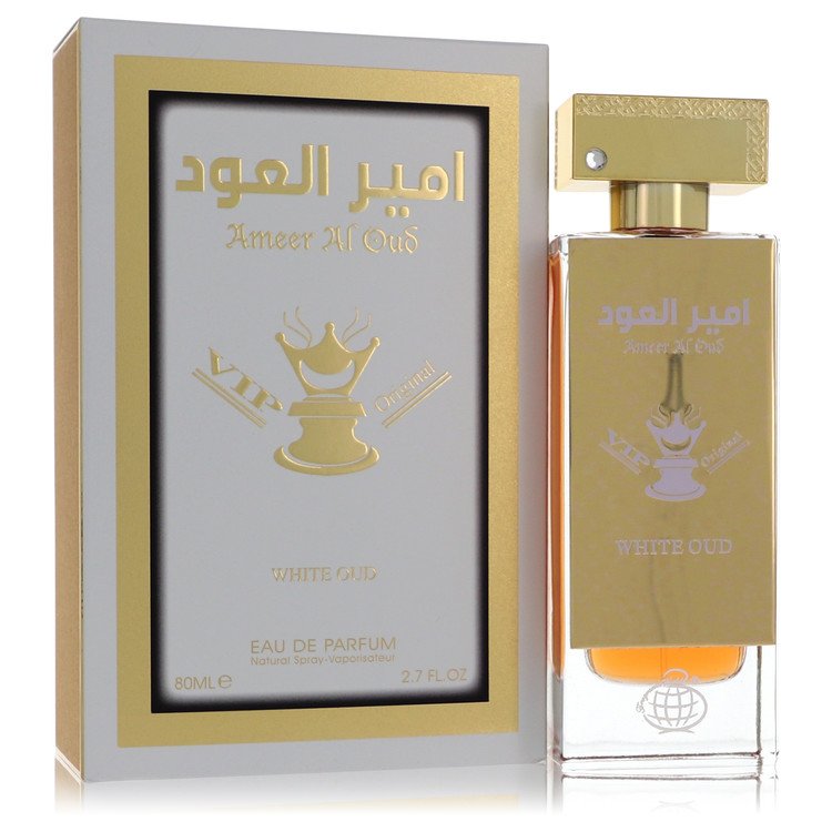 Ameer Al Oud Vip Original White Oud by Fragrance World Eau De Parfum Spray (Unisex) 2.7 oz