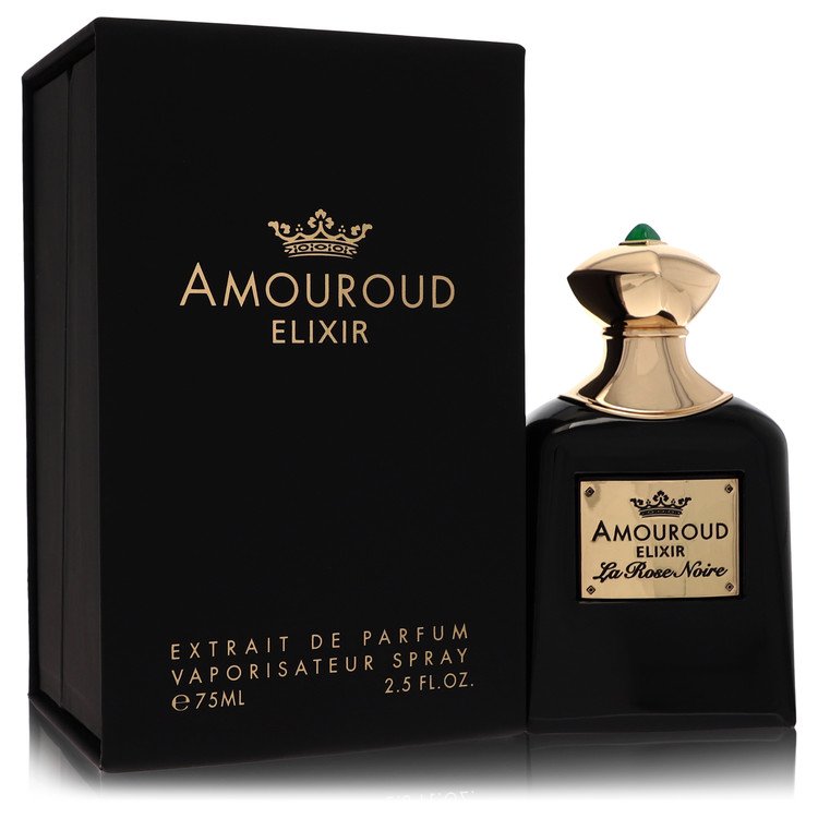 Amouroud Elixir La Rose Noire by Amouroud Extrait De Parfum Spray 2.5 oz