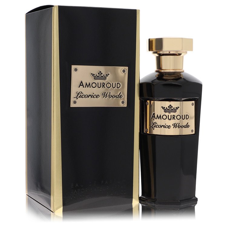 Amouroud Licorice Woods by Amouroud Eau De Parfum Spray (Unisex) 3.4 oz