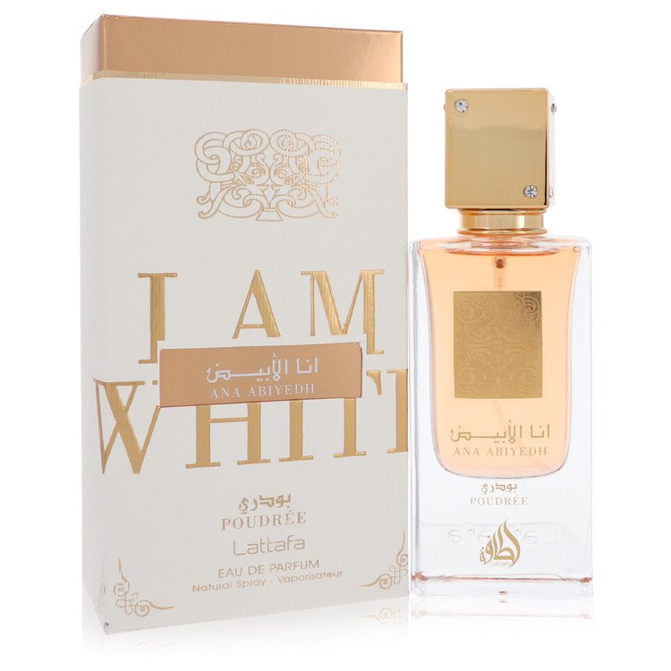 Ana Abiyedh I am White Poudree by Lattafa Eau De Parfum Spray (Unisex) 2 oz