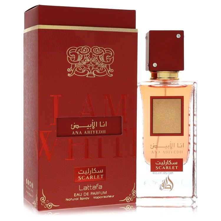 Ana Abiyedh I Am White Scarlet by Lattafa Eau De Parfum Spray (Unisex) 2.0 oz