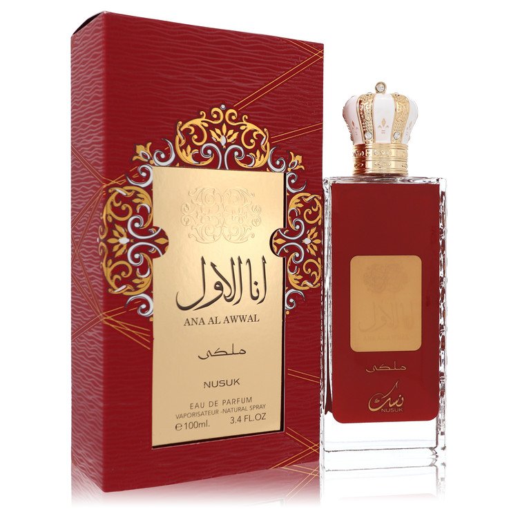 Ana Al Awwal Rouge by Nusuk Eau De Parfum Spray 3.4 oz