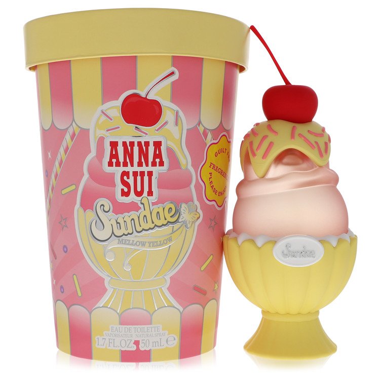 Anna Sui Sundae Mellow Yellow by Anna Sui Eau De Toilette Spray 1.7 oz