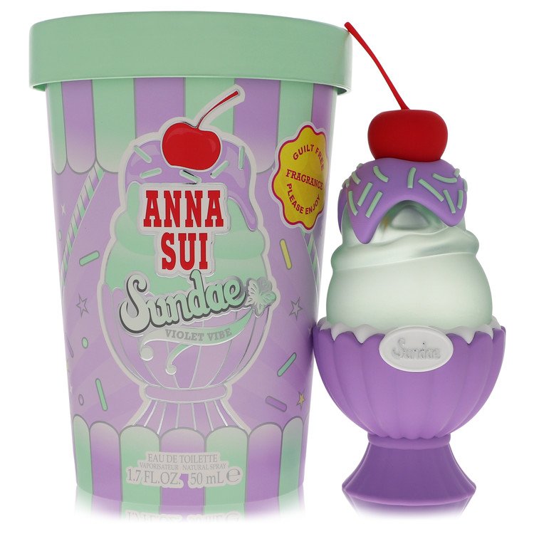 Anna Sui Sundae Violet Vibe by Anna Sui Eau De Toilette Spray 1.7 oz