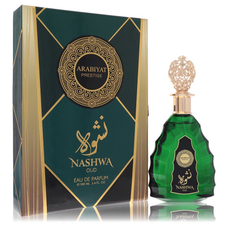 Arabiyat Prestige Nashwa Oud by Arabiyat Prestige Eau De Parfum Spray (Unisex) 3.4 oz