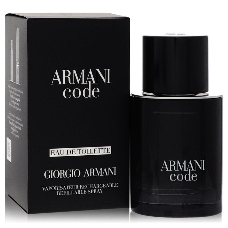 Armani Code by Giorgio Armani Eau De Toilette Spray Refillable 1.7 oz