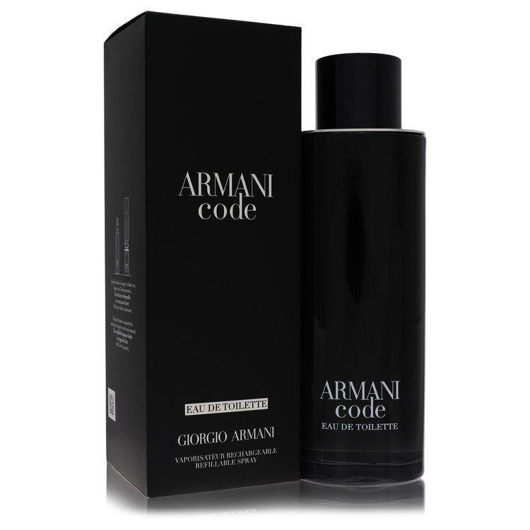 Armani Code by Giorgio Armani Eau De Toilette Spray Refillable 6.7 oz