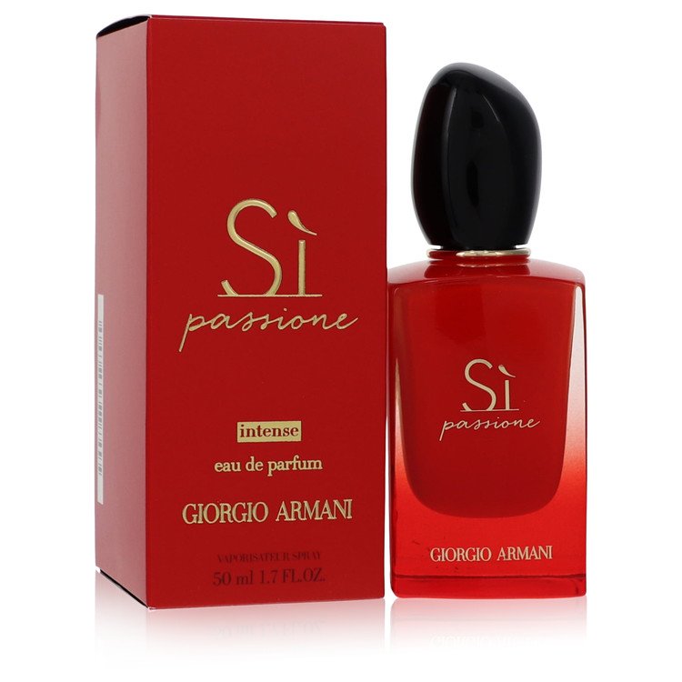 Armani Si Passione Intense by Giorgio Armani Eau De Parfum Spray 1.7 oz