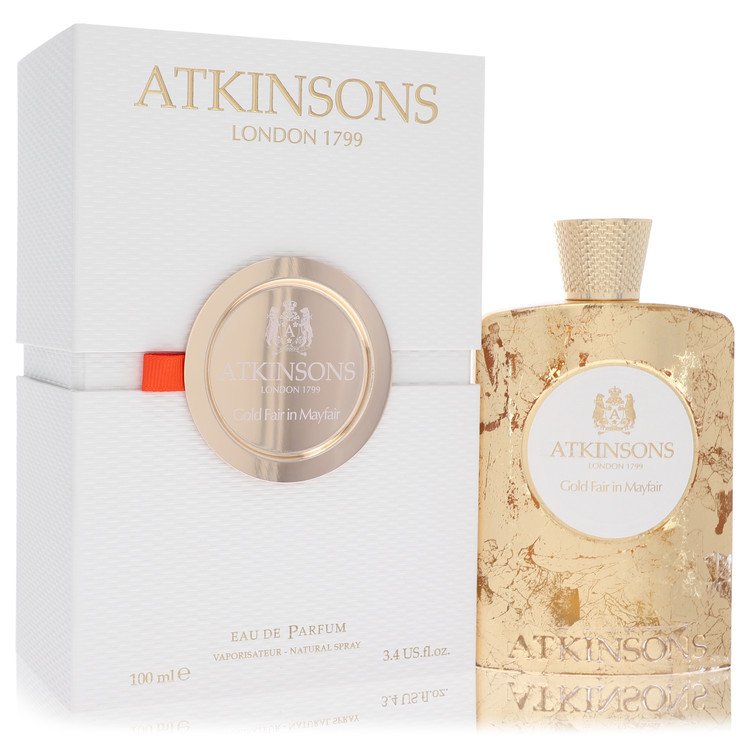 Atkinsons Gold Fair In Mayfair by Atkinsons Eau De Parfum Spray (Unisex) 3.4 oz