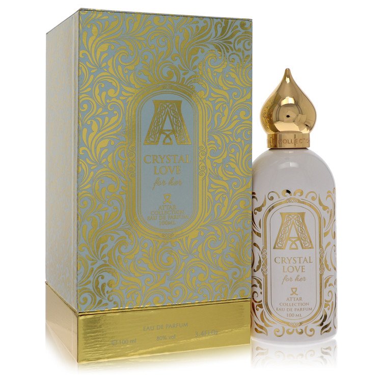 Attar Crystal Love by Attar Collection Eau De Parfum Spray 3.4 oz