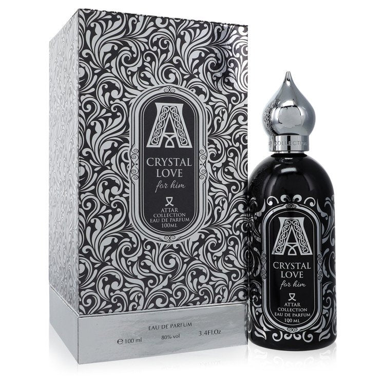 Attar Crystal Love by Attar Collection Eau De Parfum Spray 3.4 oz