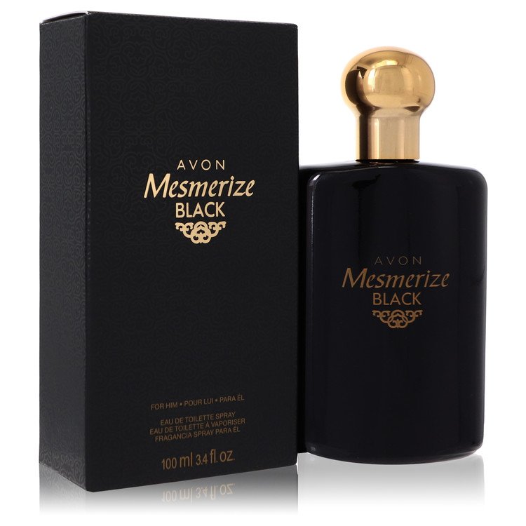 Avon Mesmerize Black by Avon Eau De Toilette Spray 3.4 oz