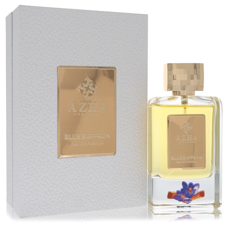 Azha Blue Saffron by Azha Eau De Parfum Spray 3.4 oz