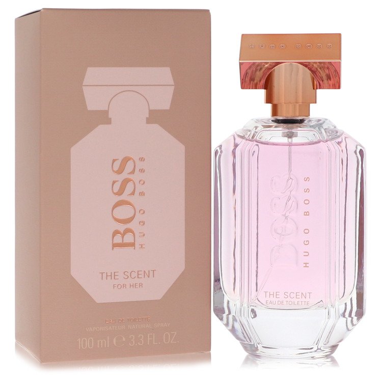 Boss The Scent by Hugo Boss Eau De Toilette Spray 3.3 oz