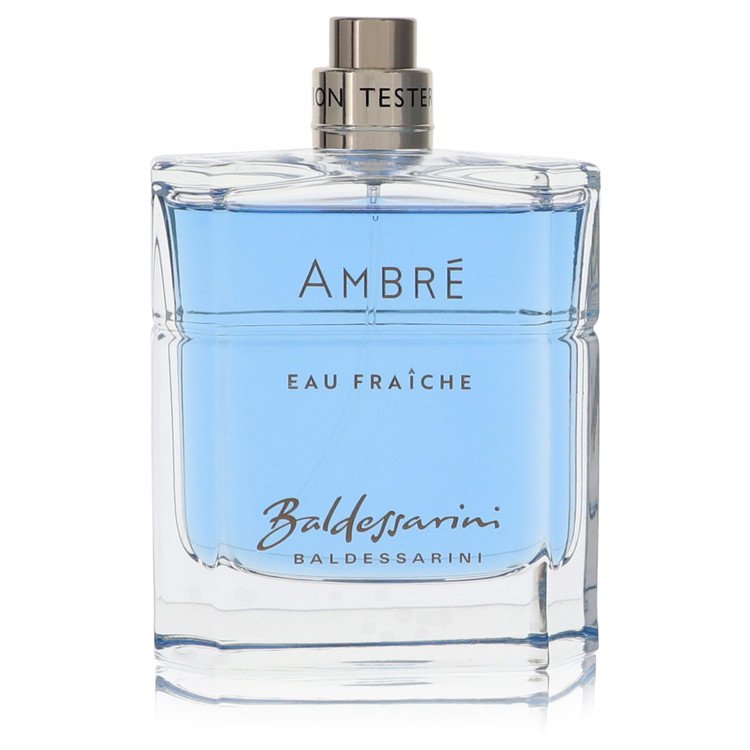 Baldessarini Ambre Eau Fraiche by Hugo Boss Eau De Toilette Spray (Tester) 3 oz