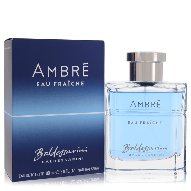 Baldessarini Ambre Eau Fraiche by Hugo Boss Eau De Toilette Spray 3 oz