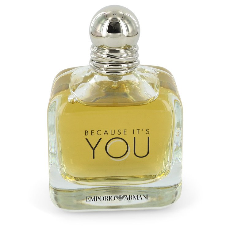 Because It's You by Giorgio Armani Eau De Parfum Spray (unboxed) 3.4 oz