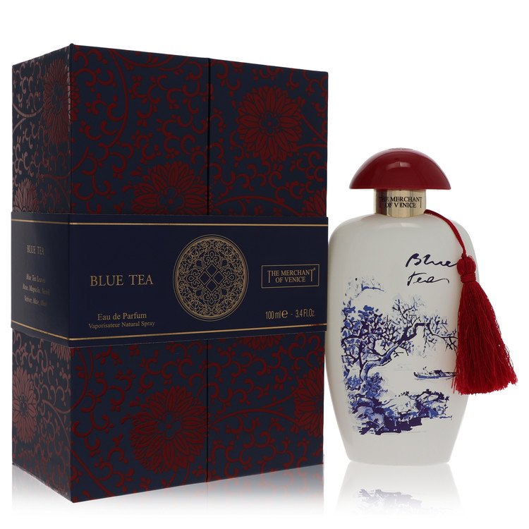 Merchant of Venice Blue Tea by The Merchant Of Venice Eau De Parfum Spray (Unisex) 3.4 oz