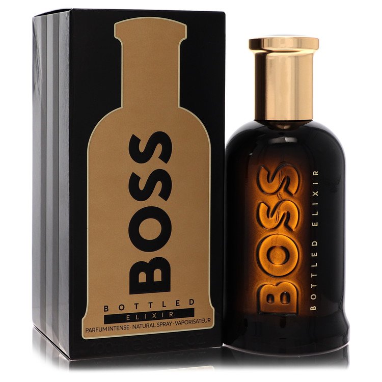 Boss Bottled Elixir by Hugo Boss Parfum Intense Spray 3.4 oz