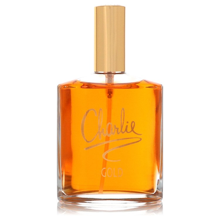 Charlie Gold by Revlon Eau De Toilette Spray (unboxed) 3.4 oz