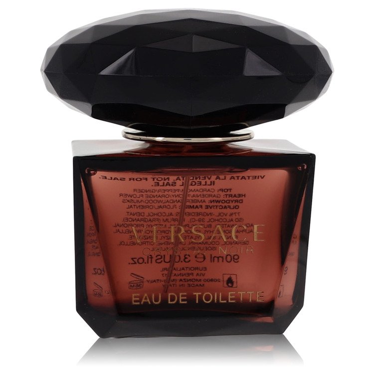 Crystal Noir by Versace Eau De Toilette Spray (Tester) 3 oz