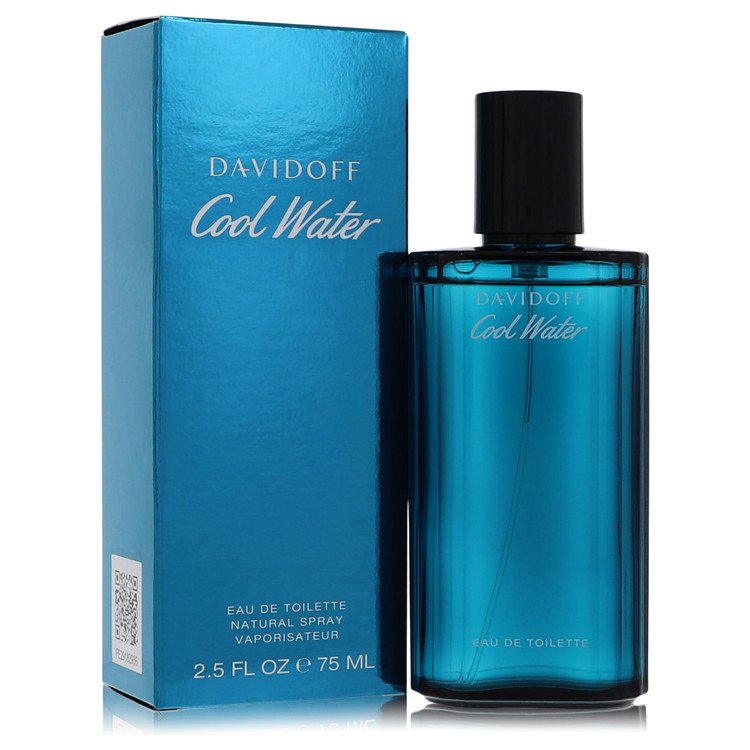 Cool Water by Davidoff Eau De Toilette Spray 2.5 oz