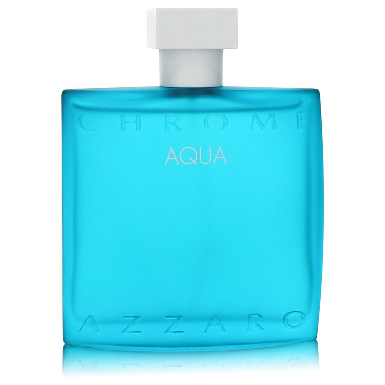 Chrome Aqua by Azzaro Eau De Toilette Spray (unboxed) 3.4 oz