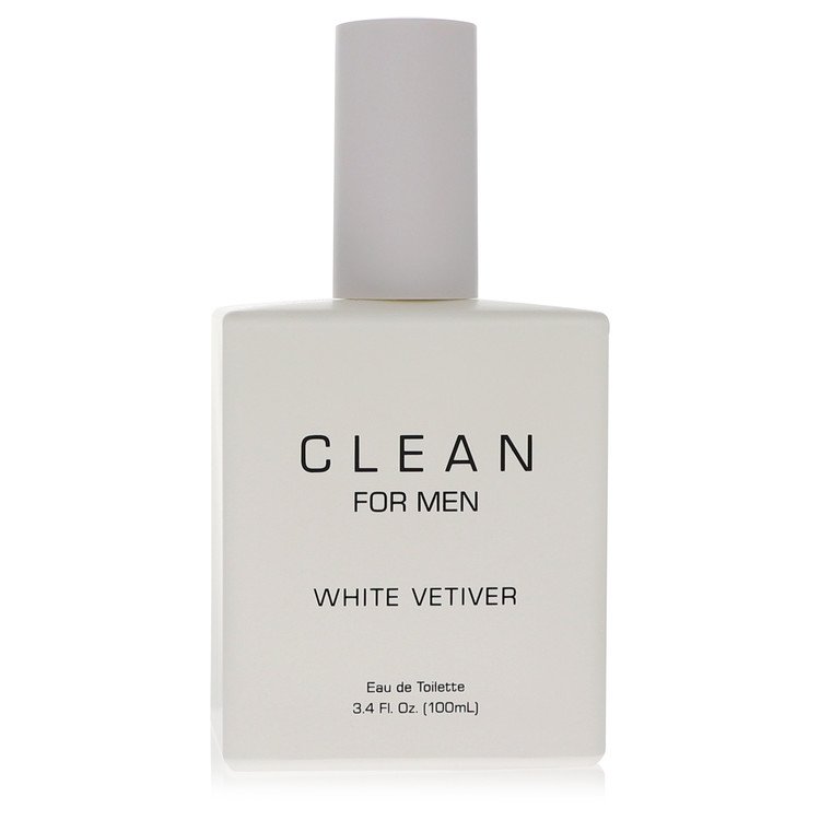 Clean White Vetiver by Clean Eau De Toilette Spray (unboxed) 3.4 oz