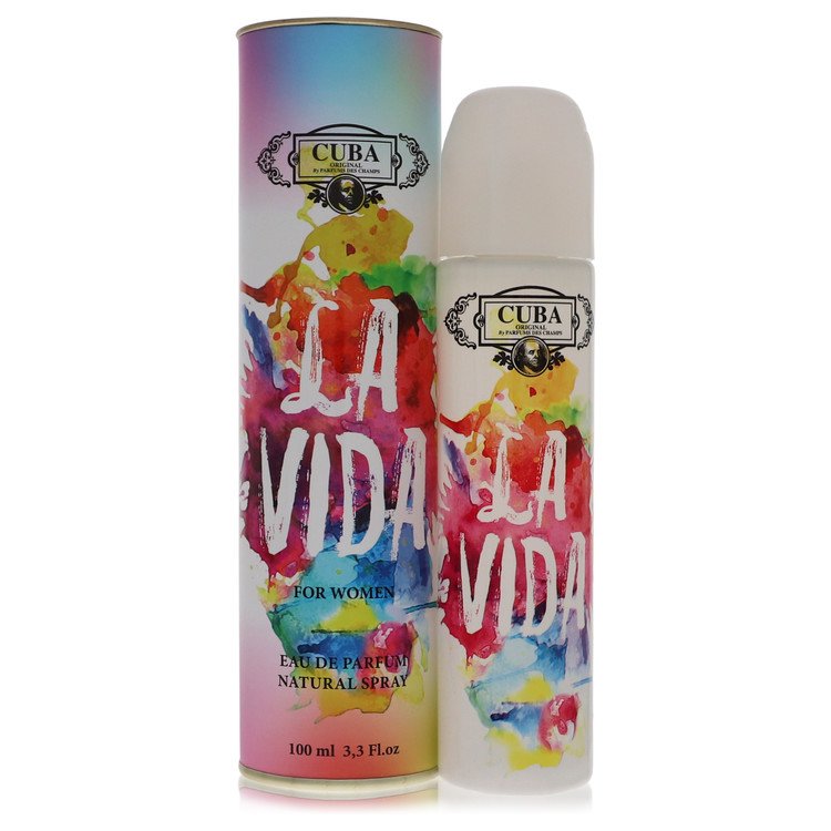 Cuba La Vida by Cuba Eau De Parfum Spray 3.3 oz