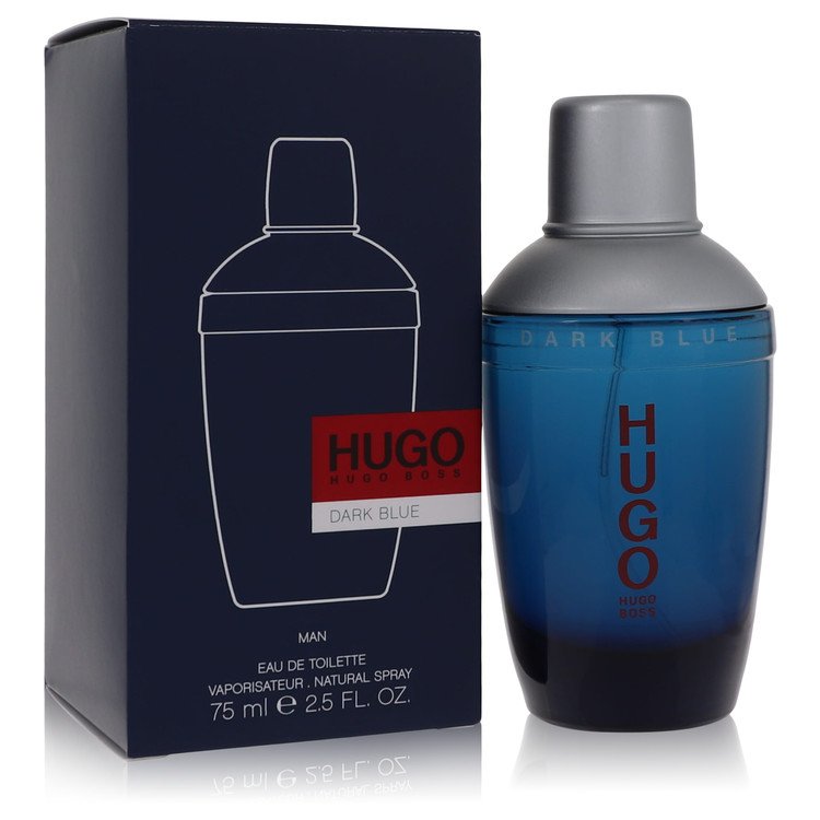 Dark Blue by Hugo Boss Eau De Toilette Spray 2.5 oz