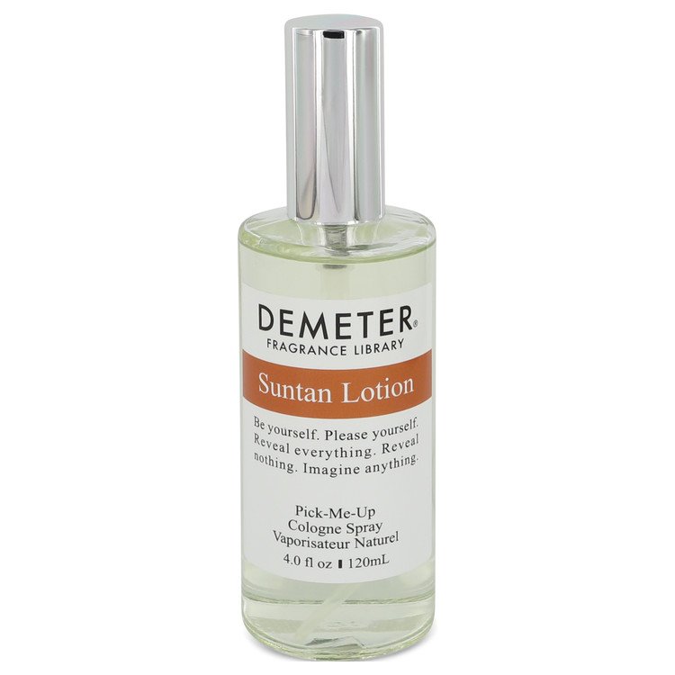 Demeter Suntan Lotion by Demeter Cologne Spray (unboxed) 4 oz