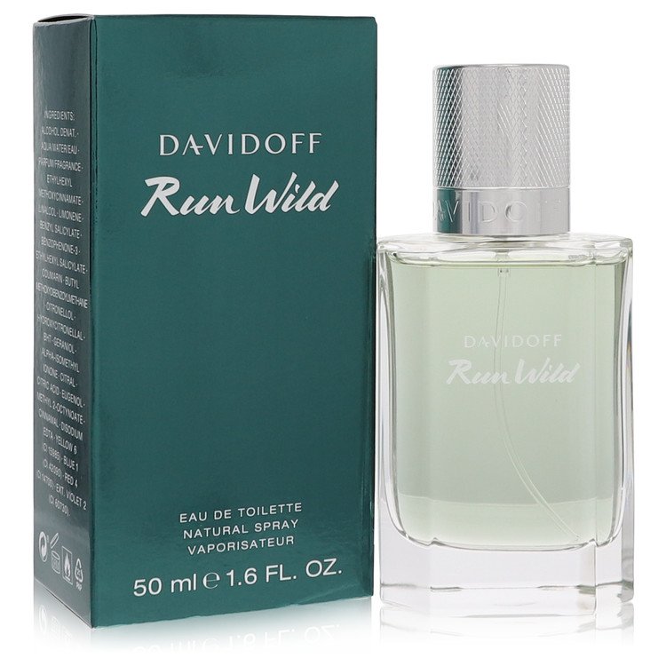 Davidoff Run Wild by Davidoff Eau De Toilette Spray 1.6 oz 