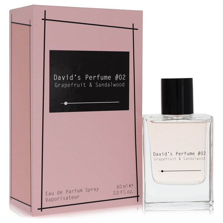 David's Perfume #02 Grapefruit & Sandalwood by David Dobrik Eau De Parfum Spray (Unisex) 2.0 oz