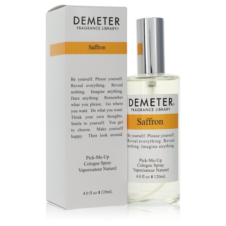 Demeter Saffron by Demeter Cologne Spray (Unisex) 4 oz