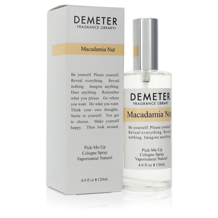 Demeter Macadamia Nut by Demeter Cologne Spray (Unisex) 4 oz