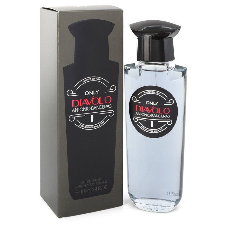 Diavolo Only by Antonio Banderas Eau De Toilette Spray 3.4 oz