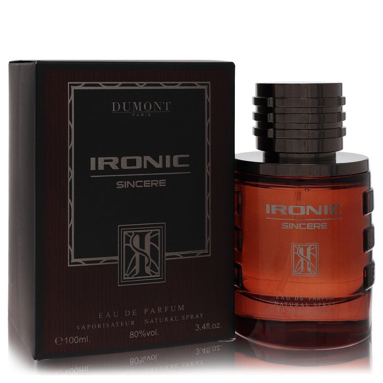 Dumont Ironic Sincere by Dumont Paris Eau De Parfum Spray 3.4 oz