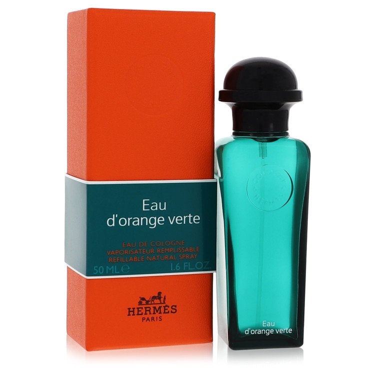 Eau D'Orange Verte by Hermes Eau De Cologne Spray Refillable (Unisex) 1.7 oz