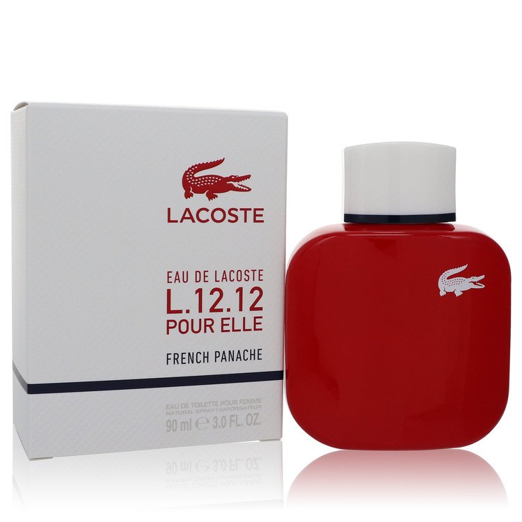 Eau De Lacoste L.12.12 Pour Elle French Panache by Lacoste Eau De Toilette Spray 3 oz