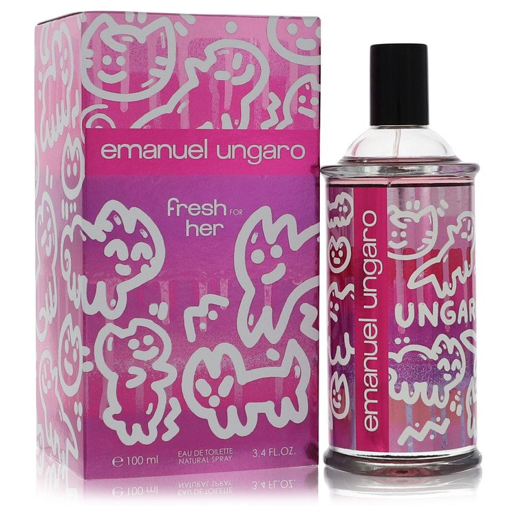 Emanuel Ungaro Fresh For Her by Ungaro Eau De Toilette Spray 3.4 oz