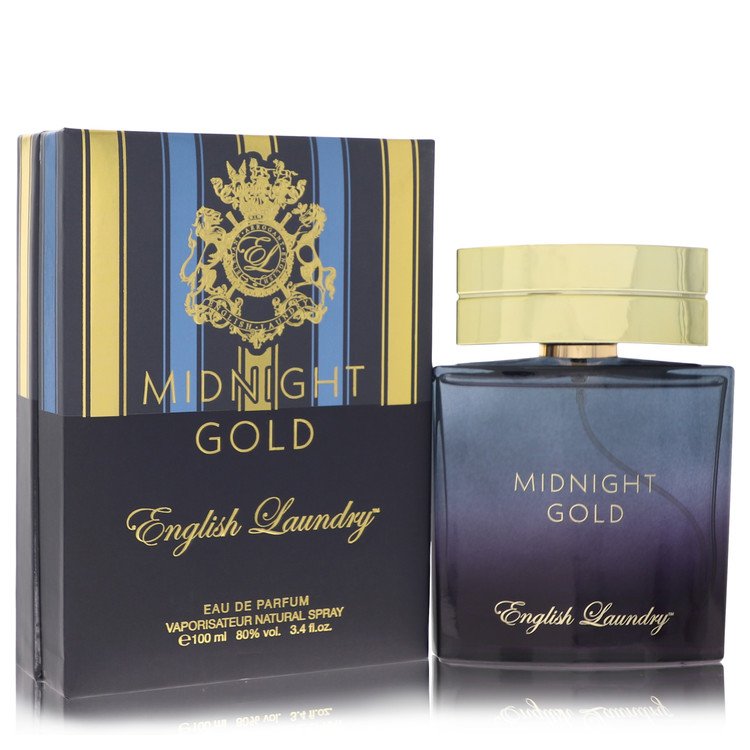 English Laundry Midnight Gold by English Laundry Eau De Parfum Spray 3.4 oz