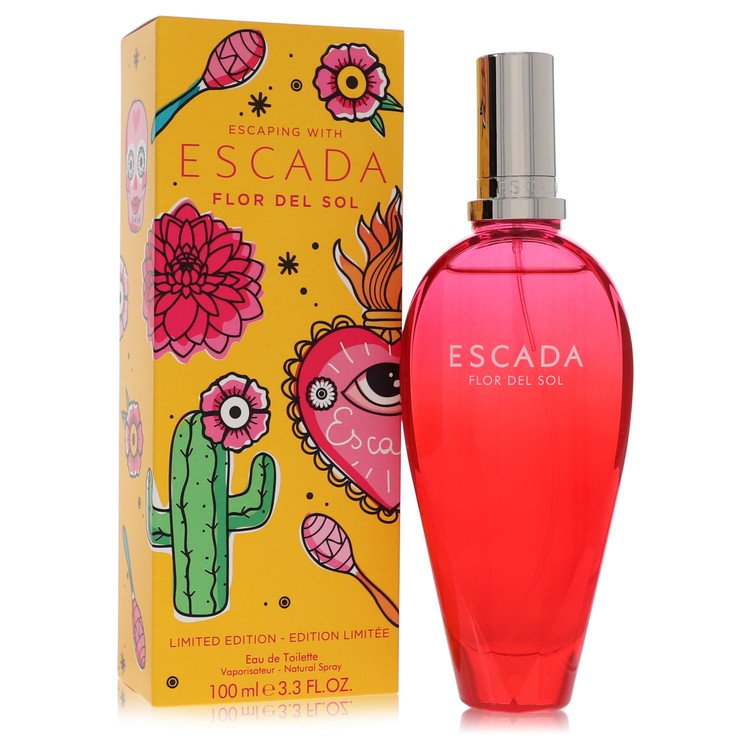 Escada Flor Del Sol by Escada Eau De Toilette Spray (Limited Edition) 3.4 oz